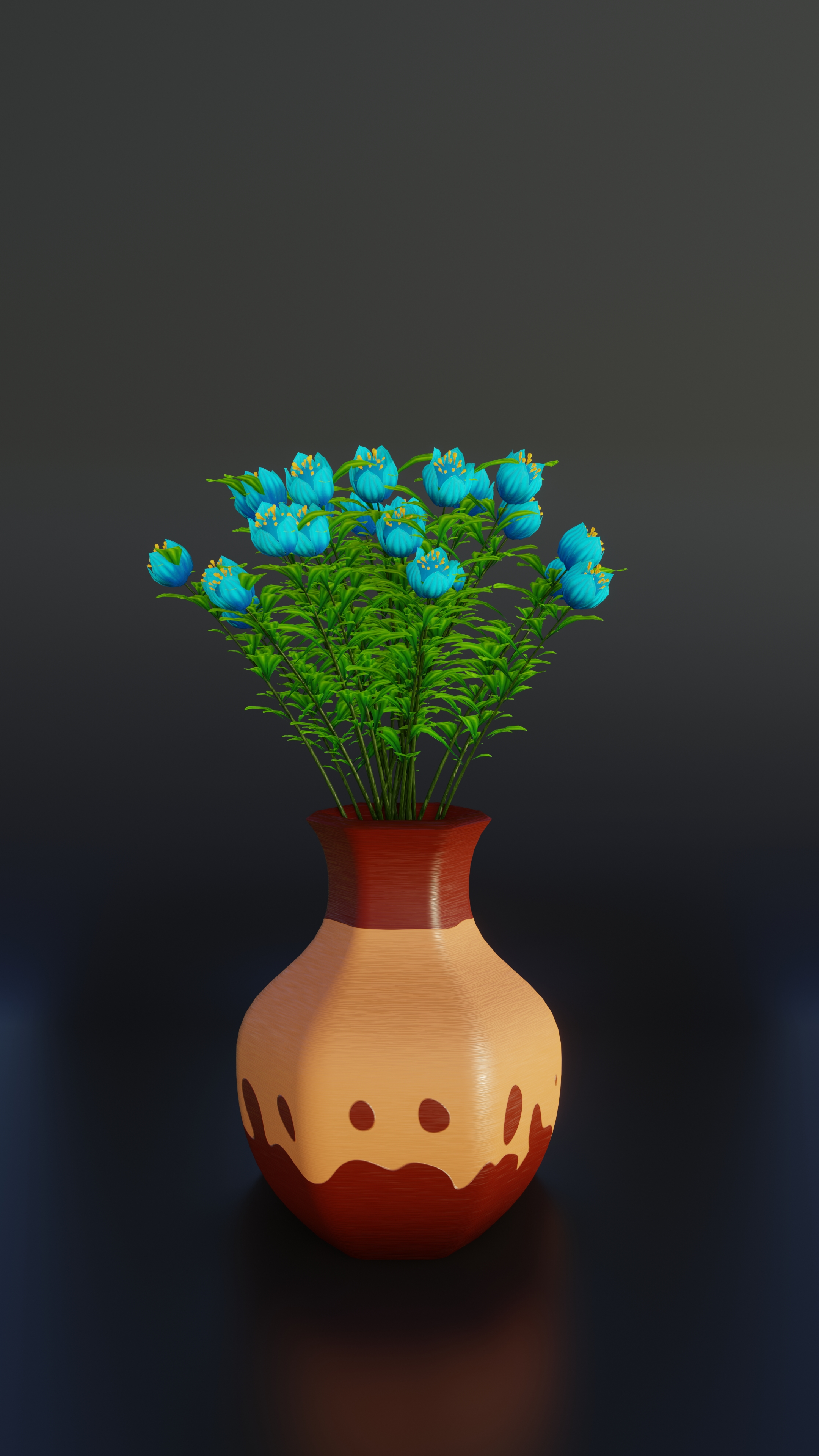 Vase with Flowers with Geometry Nodes preview image 1